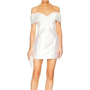 ELLIATT Espousal Dress - Off-Shoulder White Dress